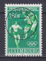 Luxembourg 1968 Mi. 766, 1.50 Fr. Olympic Games Jeux Olympique Olympische Spiele, Mexico Fussball Deluxe Cancel !! - Gebraucht