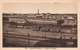 69 - OULLINS - S13153 - Ateliers D'Oullins - Trains Combier - L1 - Oullins