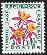 TAXE  -  TIMBRE N° 100    -  FLEUR DES CHAMPS    -   NEUF  -  1971 - 1960-.... Postfris