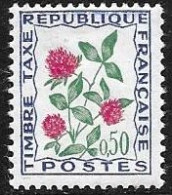 TAXE  -  TIMBRE N° 101    -  FLEUR DES CHAMPS     -   NEUF  -  1965 - 1960-.... Nuevos