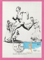 Carte Maximum - Belgique - 1983 - Course à Pied - Jeux Olympiques - 1981-1990