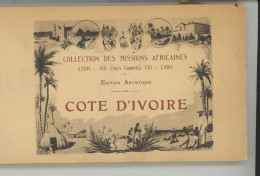 AFRIQUE - COLLECTION DES MISSIONS AFRICAINES - LYON - COTE D'IVOIRE - Carnet Complet De 20 CPA En Parfait état - Missions