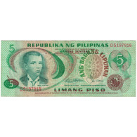 Billet, Philippines, 5 Piso, KM:160b, TB - Philippines