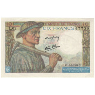 France, 10 Francs, 1941, L.63, NEUF, Fayette:8.10, KM:99e - 10 F 1941-1949 ''Mineur''