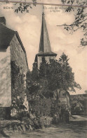 Belgique - Weris - Un Coin Du Village - L'église - Animé - Clocher -  Carte Postale Ancienne - Durbuy
