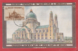 Carte Maximum - Belgique - 1938 - Basilique Du Sacré Coeur à Bruxelles - 1934-1951