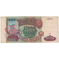 Billet, Russie, 5000 Rubles, 1993, KM:258a, TB - Russie