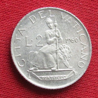 Vatican 2 Lire 1960 Vaticano - Vatican