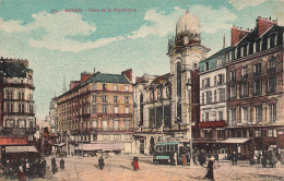 Rouen * La Place De La République * Tram Tramway - Rouen