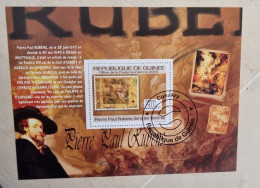 GUINEE Peinture, Rubens Dans Les Timbres, Yvert BF Oblitéré. Used  (2009) Timbres Sur Timbres - Rubens