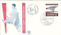 FDC SAN MARINO 1240 - Judo