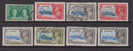 SILVER  WEDDING    1935     Colection  Of  8  Stamps - Collections (sans Albums)