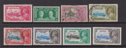 SILVER  WEDDING    1935     Colection  Of  8  Stamps - Collections (sans Albums)