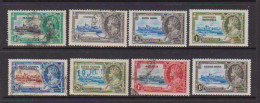 SILVER  WEDDING    1935     Colection  Of  8  Stamps - Collections (sans Albums)