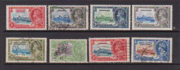 SILVER  WEDDING    1935     Colection  Of  8  Stamps - Collections (sans Albums)