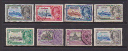 SILVER  WEDDING    1935     Colection  Of  8  Stamps - Collections (sans Albums)