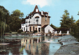 VILLIERS SUR MORIN, MOULIN NICOLE COULEUR  REF 7532 SGD - Moulins à Eau