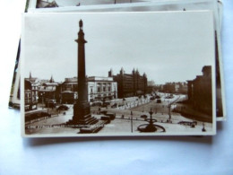 Engeland England Liverpool Lime Street And Nelson Monument - Liverpool