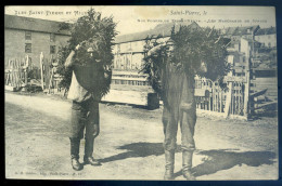 Cpa De Saint Pierre Et Miquelon -- Saint Pierre Nos Voisins De Terre Neuve -- Les Marchands De Spruce    LANR51 - Saint-Pierre-et-Miquelon