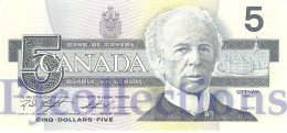 CANADA 5 DOLLARS 1986 PICK 95d UNC - Canada