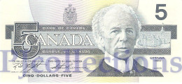 CANADA 5 DOLLARS 1986 PICK 95d UNC - Kanada