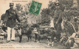 St Ouen Illustré * Nos Chiens Policiers : BOURRU , PATAUD & GAMIN Ennemis Des Rodeurs ! * Police Douane Dog - Saint Ouen