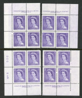 Canada MNH PB's 1953 Karsh Portrait - Ongebruikt