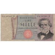 Billet, Italie, 1000 Lire, 1969-1981, 1971-03-11, KM:101b, TB - 1000 Lire
