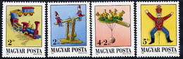 HUNGARY 1988 Antique Toys MNH / **.  Michel 3978-81 - Unused Stamps