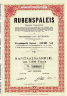 - Titel Van 1951 - Rubenspaleis - - Tourisme