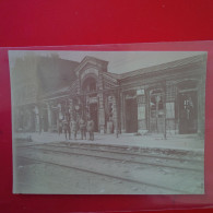 PHOTO BETHUNNE GARE 1918 - Places