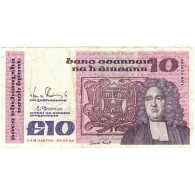 Billet, Ireland - Republic, 10 Pounds, 1988, 1988-02-01, KM:72c, TTB - Irlande