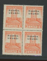 122 **.  Bloc De 4.  Cote 120-€ - Unused Stamps