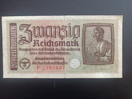 Billet Allemagne 20 Reichsmark - 20 Reichsmark