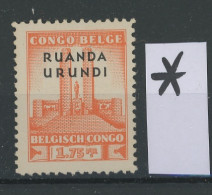 122 *  Charnière Légère. Liche Spoor Van * Cote 10-€ - Unused Stamps