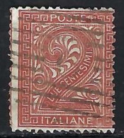 ITALIE Oblitérations à Numéros Ca.1861-82: Le No 6 Sur Y&T 13 - Usati