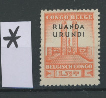 122 *  Charnière Légère. Liche Spoor Van * Cote 10-€ - Unused Stamps
