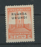 122 *  Charnière Légère. Liche Spoor Van * Cote 10-€ - Unused Stamps