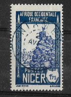 NIGER NIAMEY Oblitération Bleu Sur N° 47B TB - Gebraucht