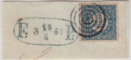 DENMARK SC #1a 1851 2 Rigsbankskilling 1st (Ferslew) Printing 4 Big Margins  - Used Stamps. LUXUS - Gebraucht