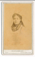 Photographie Ancienne CDV Portrait D'une Jeune Femme Actrice Courtisane à Identifier De Ju? Photographe Reutlinger Paris - Personas Identificadas