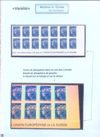 Marianne De Beaujard - Valeur Permanente 20 Grammes  Europe -  Autocollant - Unused Stamps