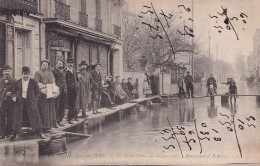 L ILE SAINT DENIS(INONDATION) PUBLICITE RESTAURANT LOUIS - L'Ile Saint Denis