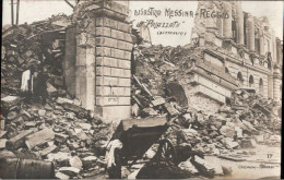 ! Foto Ansichtskarte Aus Messina, Erdbeben, Earthquake, Italien - Messina