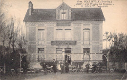 FRANCE - 76 - ROLLEVILLE - Hôtel "A La Descente Des Voyageurs" - Carte Postale Ancienne - Otros & Sin Clasificación