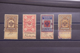 RUSSIE - Lot De 4 Fiscaux - L 142985 - Revenue Stamps