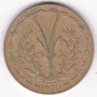 États De L'Afrique De L'Ouest 10 Francs 1976 , En Bronze Nickel Aluminium, KM# 1a - Altri – Africa