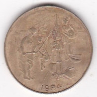 États De L'Afrique De L'Ouest 10 Francs 1984 FAO , En Bronze Aluminium, KM# 10 - Altri – Africa