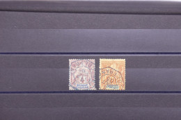 ANJOUAN - 2 Exemplaires Au Type Groupe Avec Oblitérations Hexagonales  - L 142991 - Used Stamps