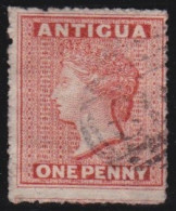 Antigua    .    SG    .   7b    (2 Scans)  .  Wm Sideways   .     O      .    Cancelled - 1858-1960 Colonie Britannique